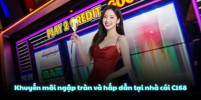 Khuyến mãi ngập tràn và hấp dẫn tại nhà cái C168